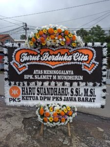 Toko Bunga di sekitar rumah duka Tabitha Ukrida