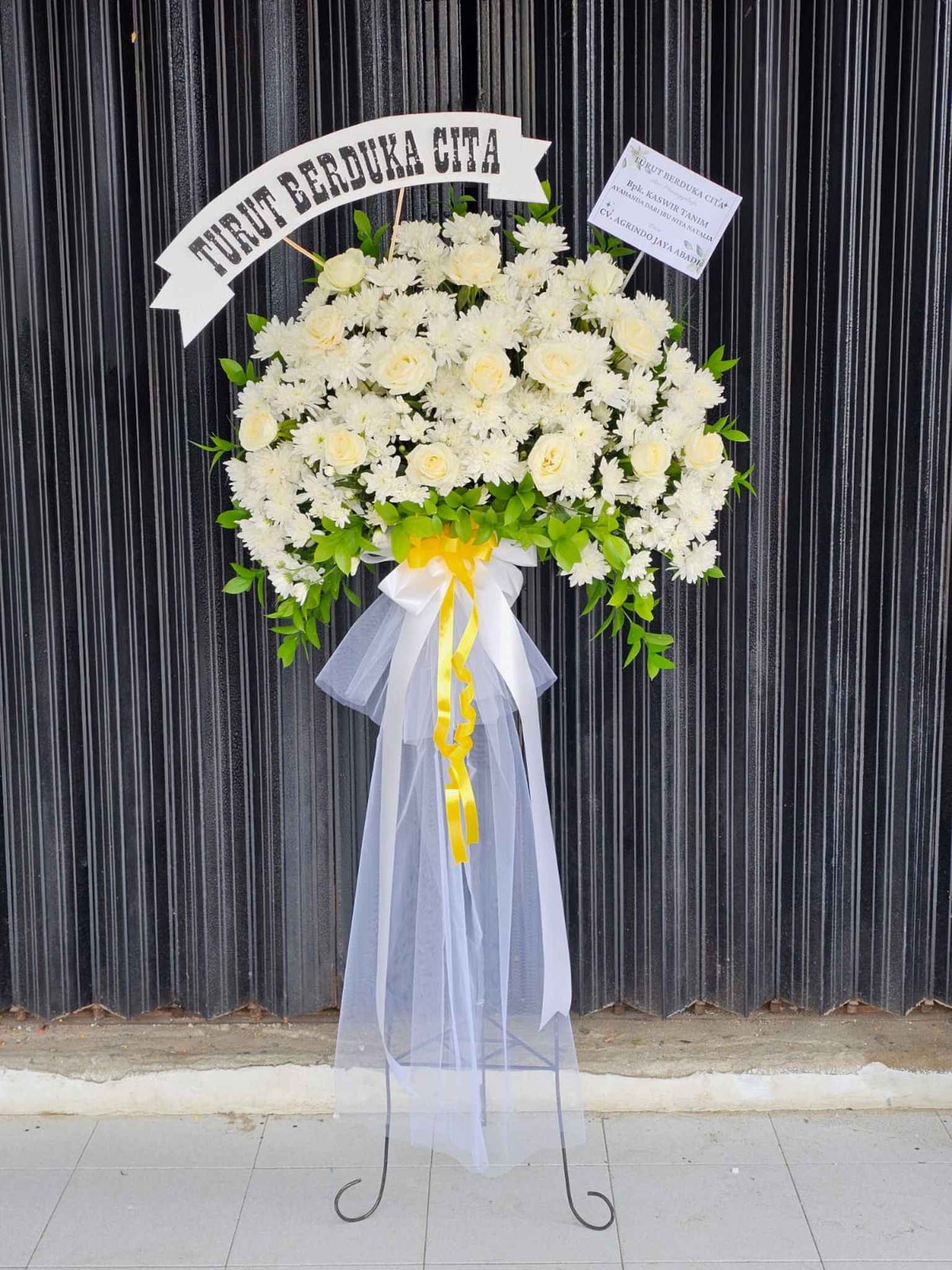 Bunga Standing Duka Cita
