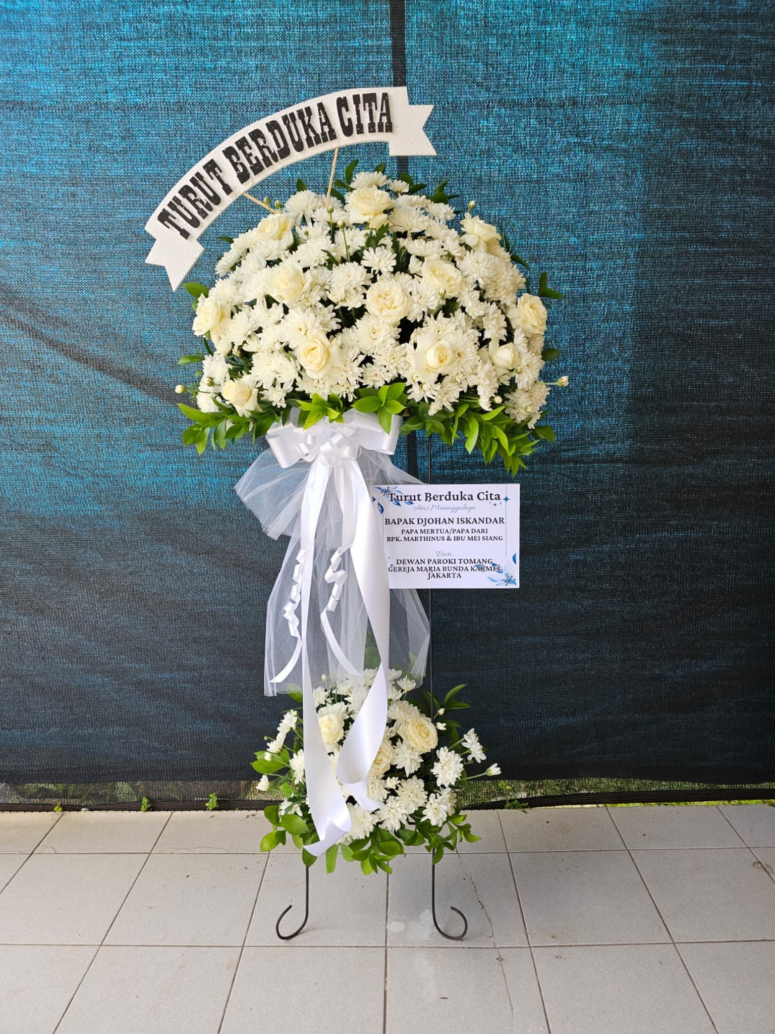 Bunga Standing Duka Cita
