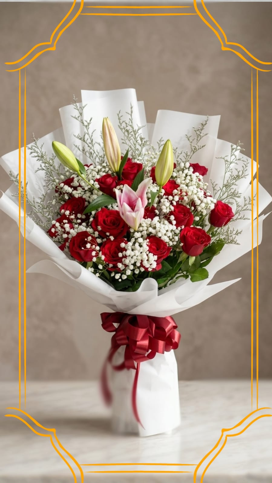 Buket Bunga Premium
