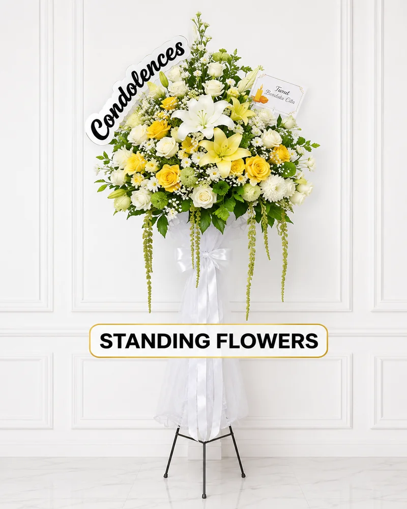 Bunga Standing Duka Cita