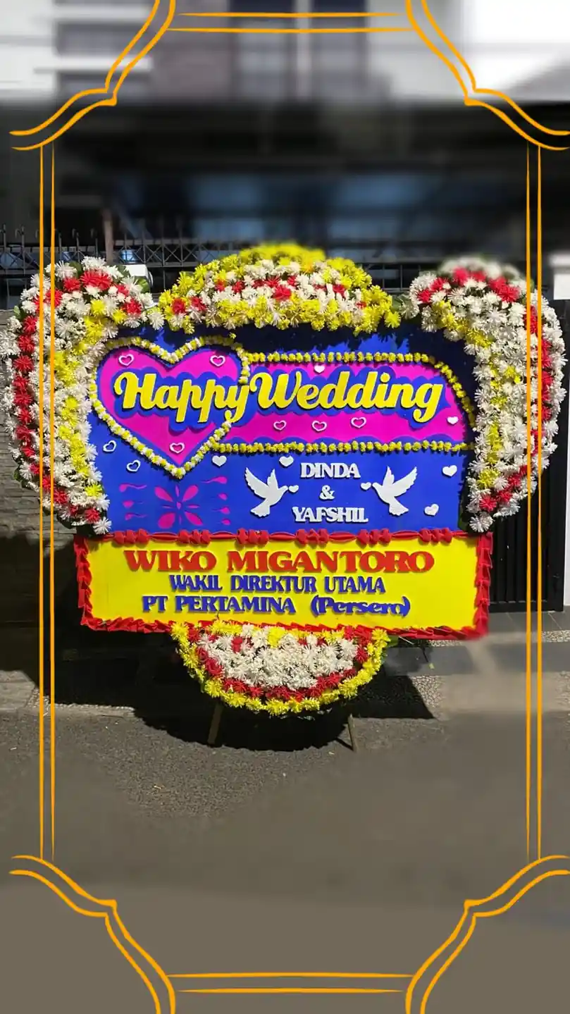 Rangkaian Bunga Papan
