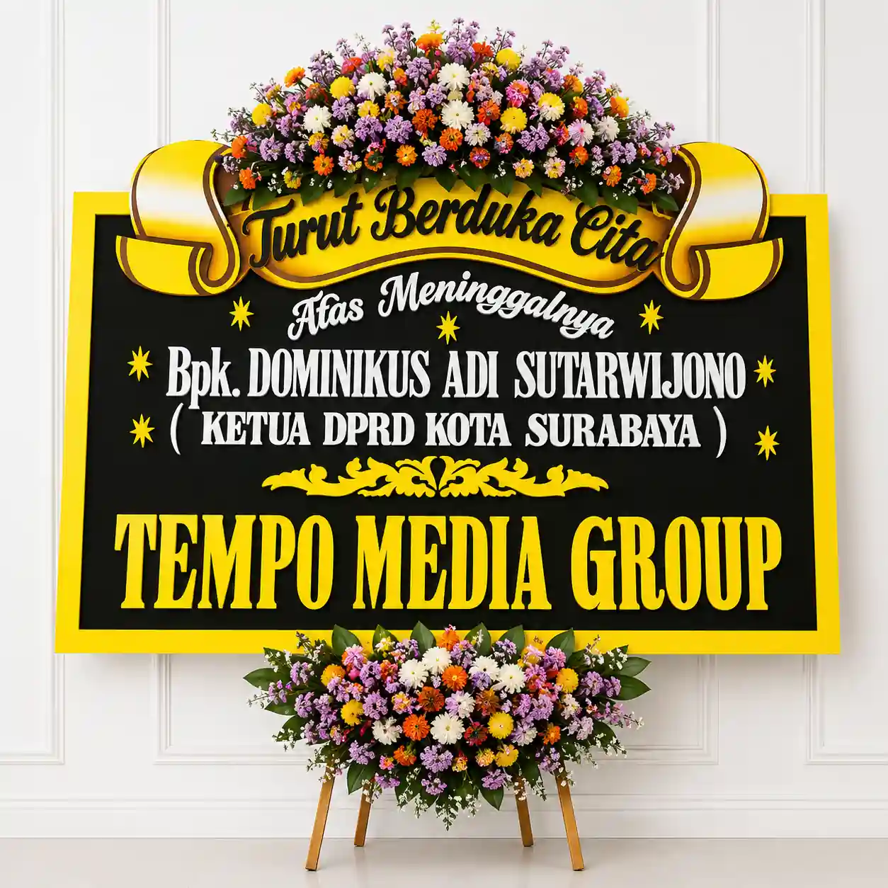 Bunga Papan Duka Cita Rumah Duka Grand Heaven Surabaya 1