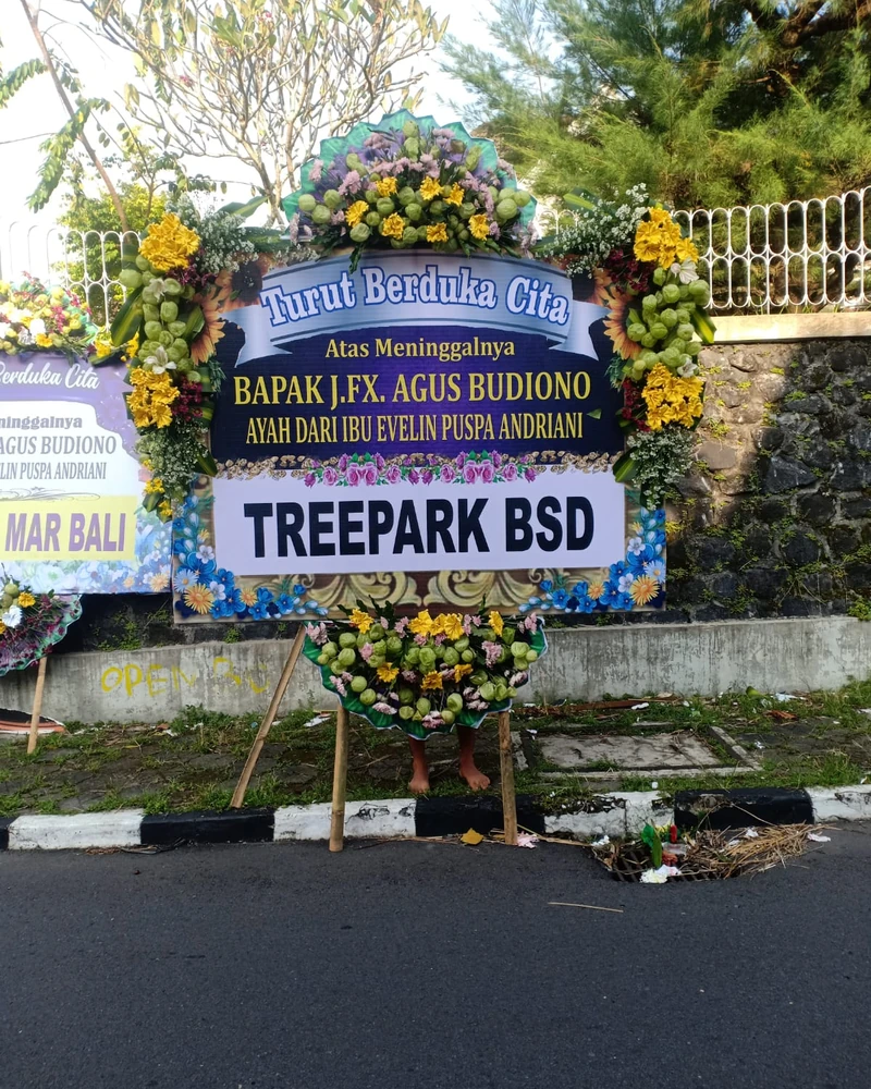 Toko Bunga Dekat Rumah Duka RS Panti Rapih Yogyakarta Bunga Papan Duka Cita Rumah Duka RS Panti Rapih 1